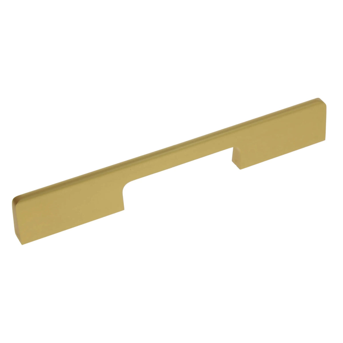 Starx meubelgreep rechthoekig 10 x 25 x 96 mm goud – vooraanzicht