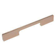 Starx meubelgreep koper 10 x 25 x 160 mm – vooraanzicht