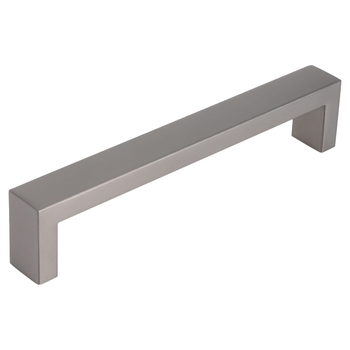 Starx meubelgreep rechthoekig 12x12x160 mm Gunmetal – vooraanzicht