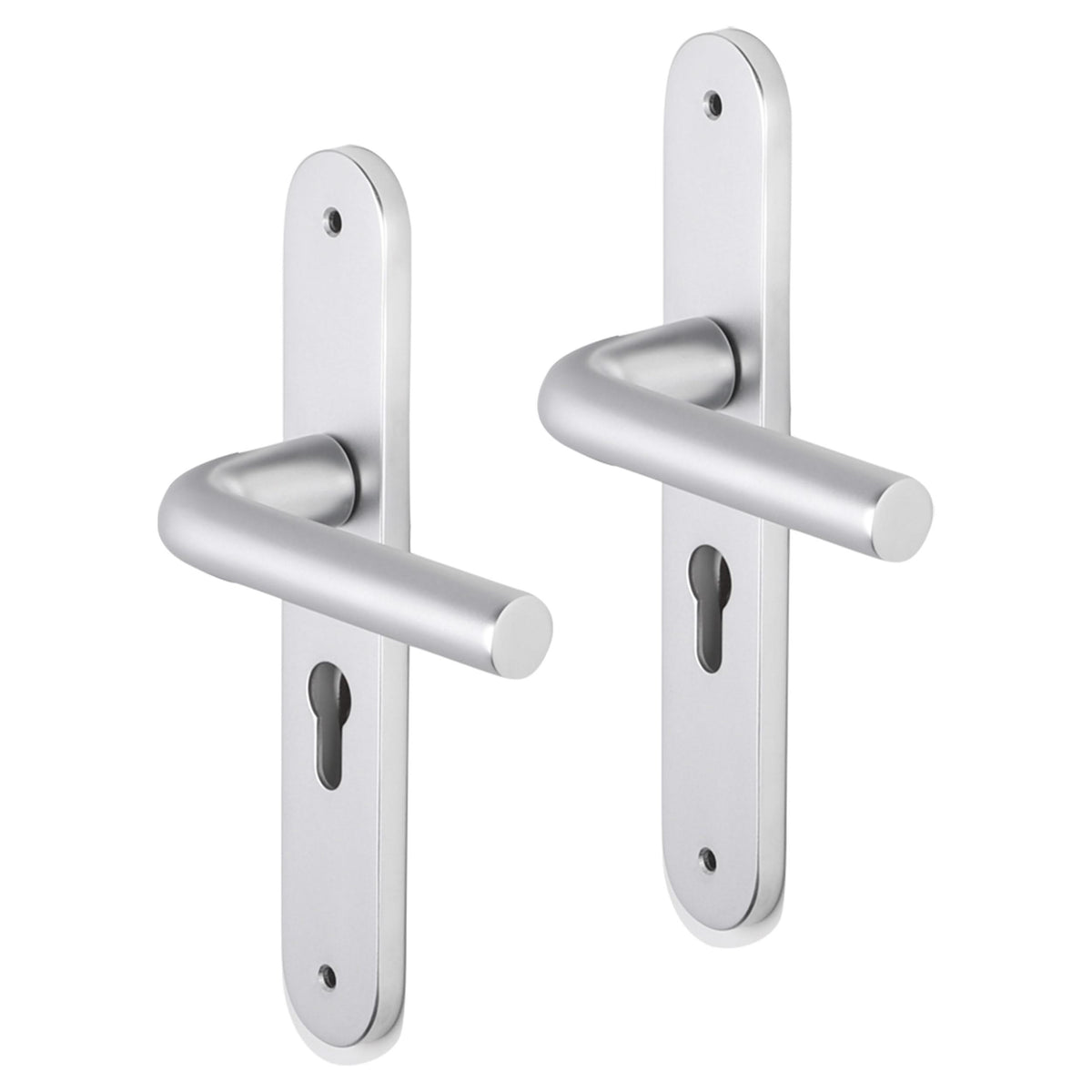 Impresso Bolton aluminium op ovaal schild – productafbeelding