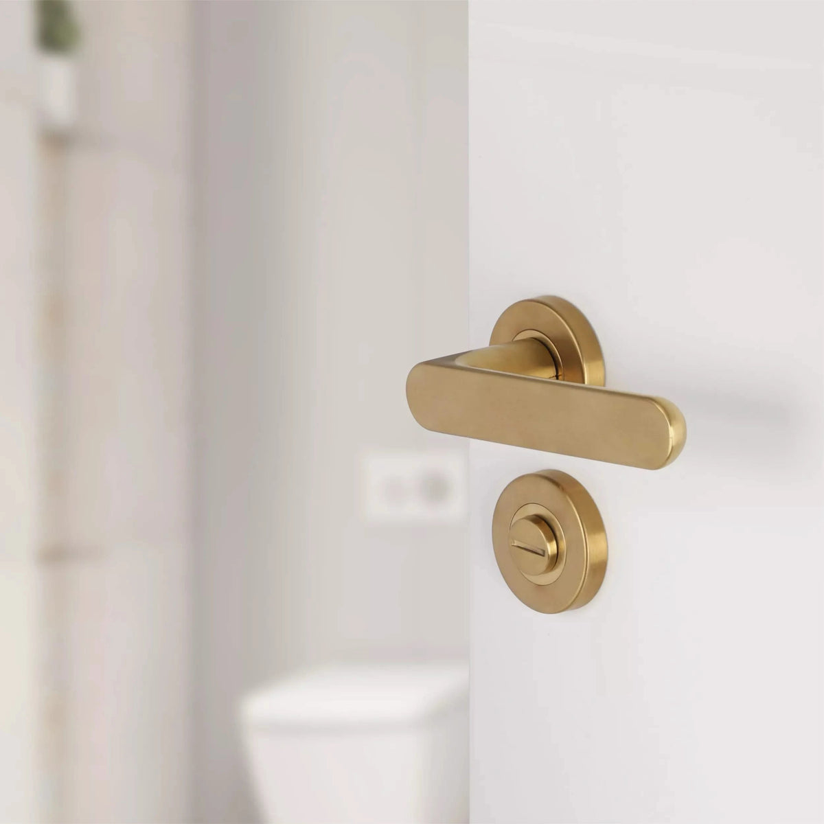 Differnz wc-rozet goud rond productafbeelding