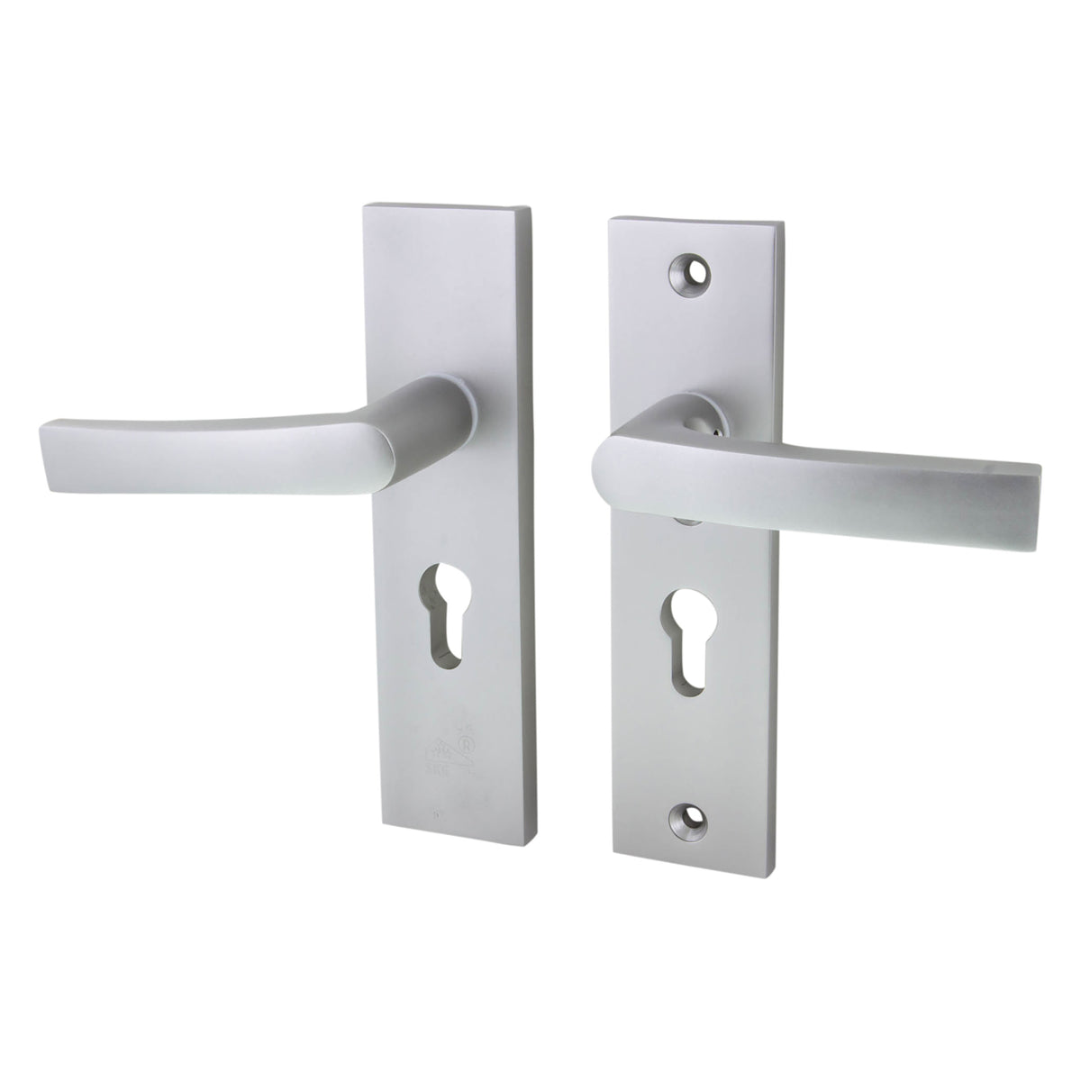 Starx veiligheidsbeslag - krukgarnituur - PC55 - SKG*** - kortschild - aluminium F1