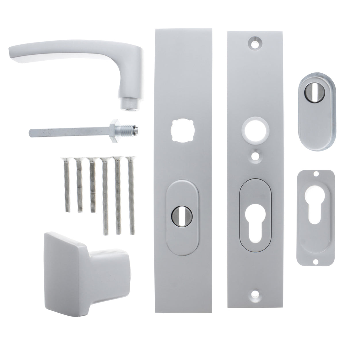 Starx kortschild - duwer kruk garnituur - PC55/72 - SKG*** - kerntrek - aluminium F1