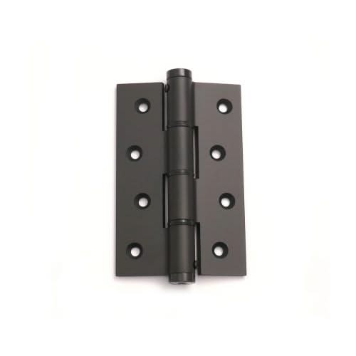 DX Justor deurveerscharnier enkelwerkend 120/30 mm zwart vooraanzicht