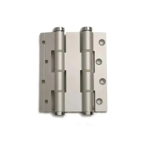 DX Justor deurveerscharnier dubbelwerkend 120/30 mm zilvergrijs vooraanzicht
