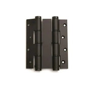 DX Justor deurveerscharnier dubbelwerkend 120/30 mm zwart vooraanzicht