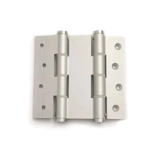 DX Justor deurveerscharnier dubbelwerkend 120/40 mm zilvergrijs vooraanzicht