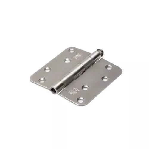 Dulimex scharnier losse RVS pen ronde hoeken 89x89 mm RVS geborsteld vooraanzicht