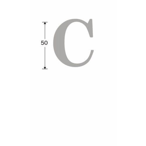 Artitec Mi Satori huisletter C Roman mat chroom – detail