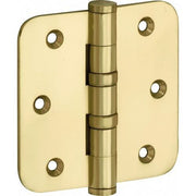 Artitec Mi Satori kogellagerscharnier vlak ronde hoek 76x76 mm messing gelakt - vooraanzicht