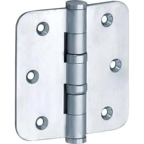 Artitec Mi Satori kogellagerscharnier 76x76 mm mat chroom vooraanzicht