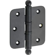 Artitec Mi Satori kogellagerscharnier 76x76 mm mat zwart vooraanzicht