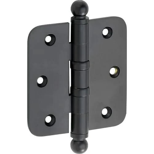 Artitec Mi Satori kogellagerscharnier 76x76 mm mat zwart vooraanzicht