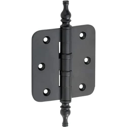 Artitec Mi Satori kogellagerscharnier 76x76 mm mat zwart vooraanzicht