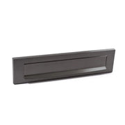 Hardbrass Mariani briefplaat Ellen Gun Metal PVD vooraanzicht
