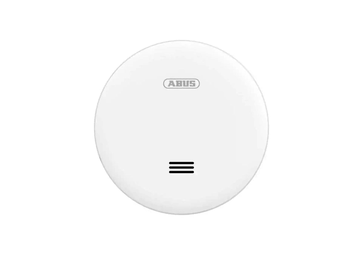 ABUS RWM165 draadloos koppelbare rookmelder wit vooraanzicht