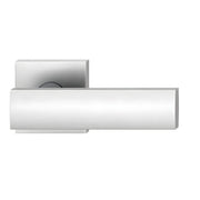Hafi Private Line deurkruk model 230 vierkant RVS geborsteld - vooraanzicht