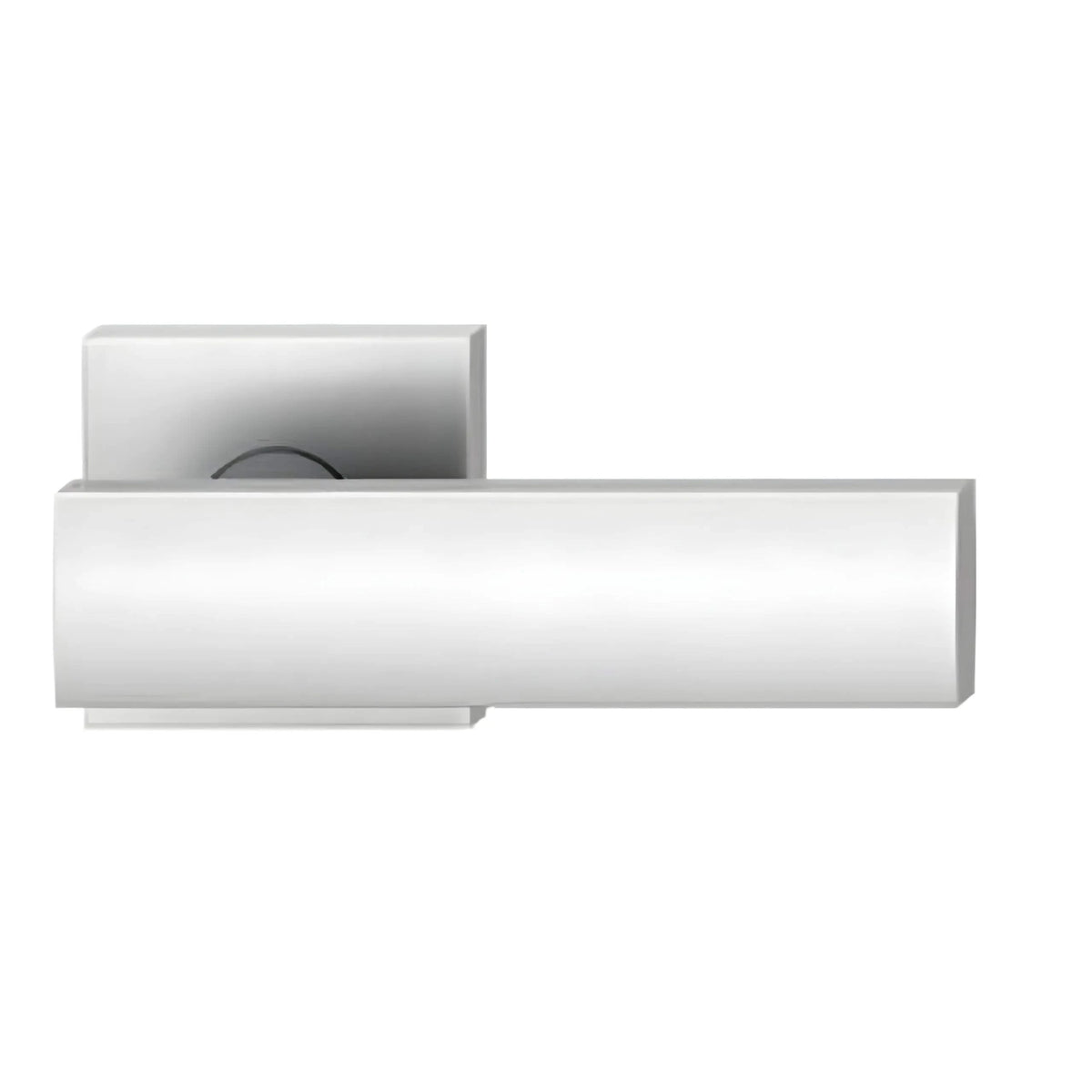 Hafi Private Line deurkruk model 230 vierkant RVS geborsteld - vooraanzicht