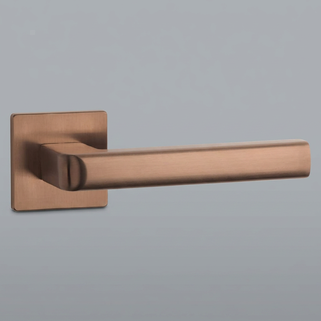 Aprile Salice massieve deurkruk mat koper – detailweergave