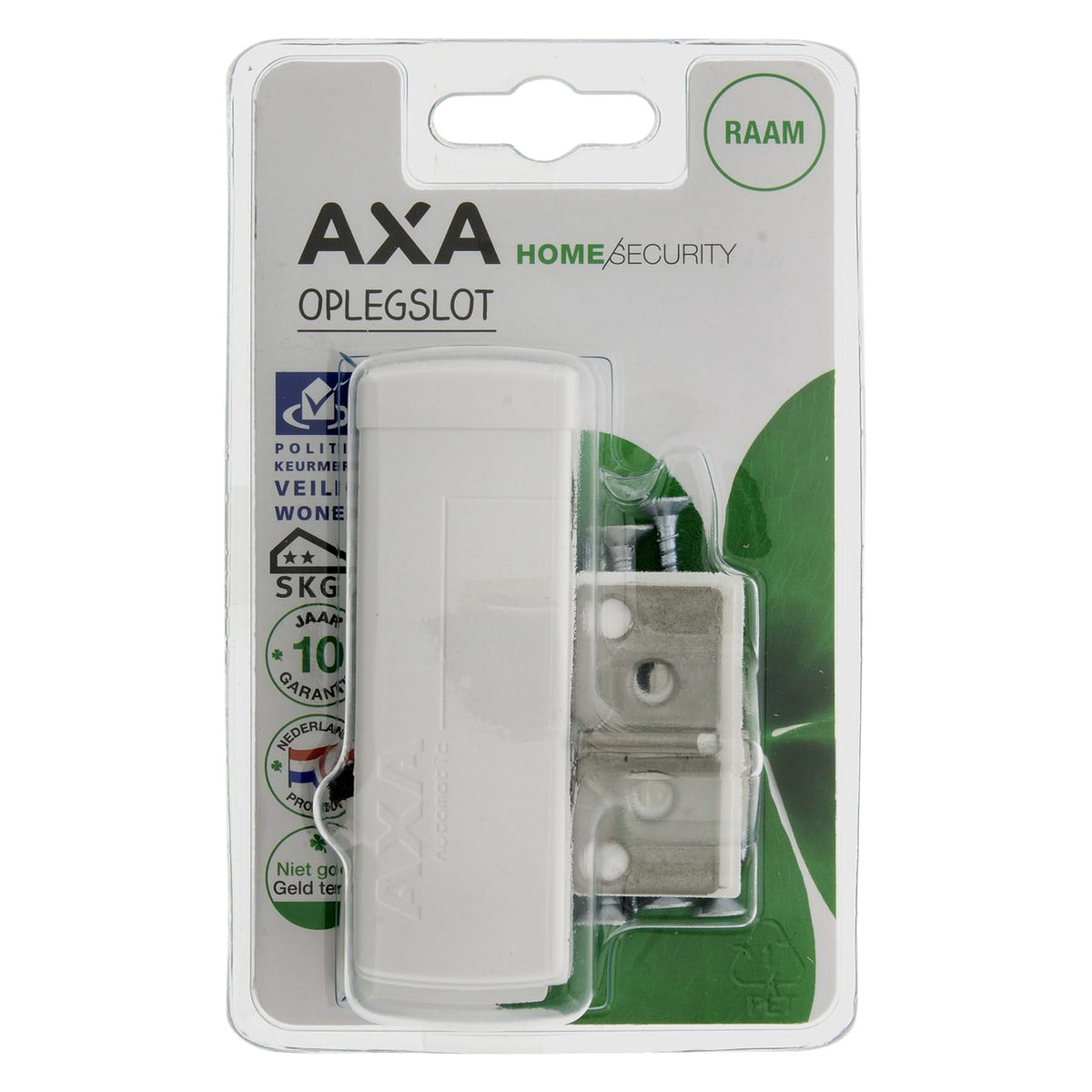 AXA oplegslot Automatic Wit SKG2 detailopname