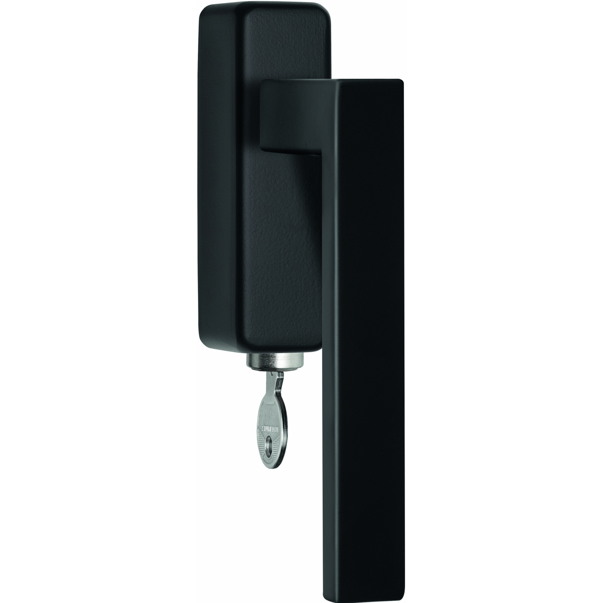 Formani BSQ2-DKLOCK-O draaikiepgarnituur mat zwart – vooraanzicht