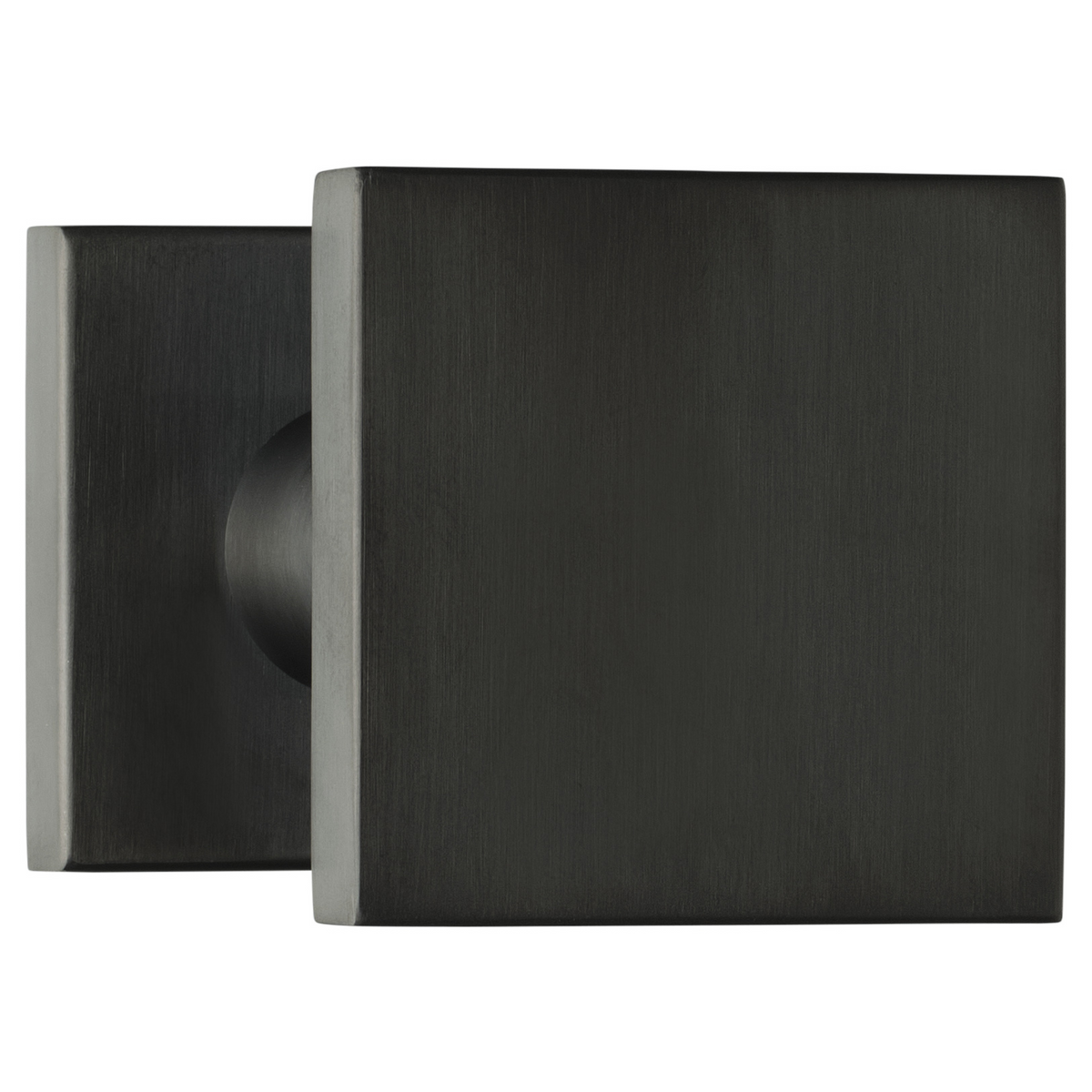FORMANI BSQ60V voordeurknop PVD gunmetal vooraanzicht