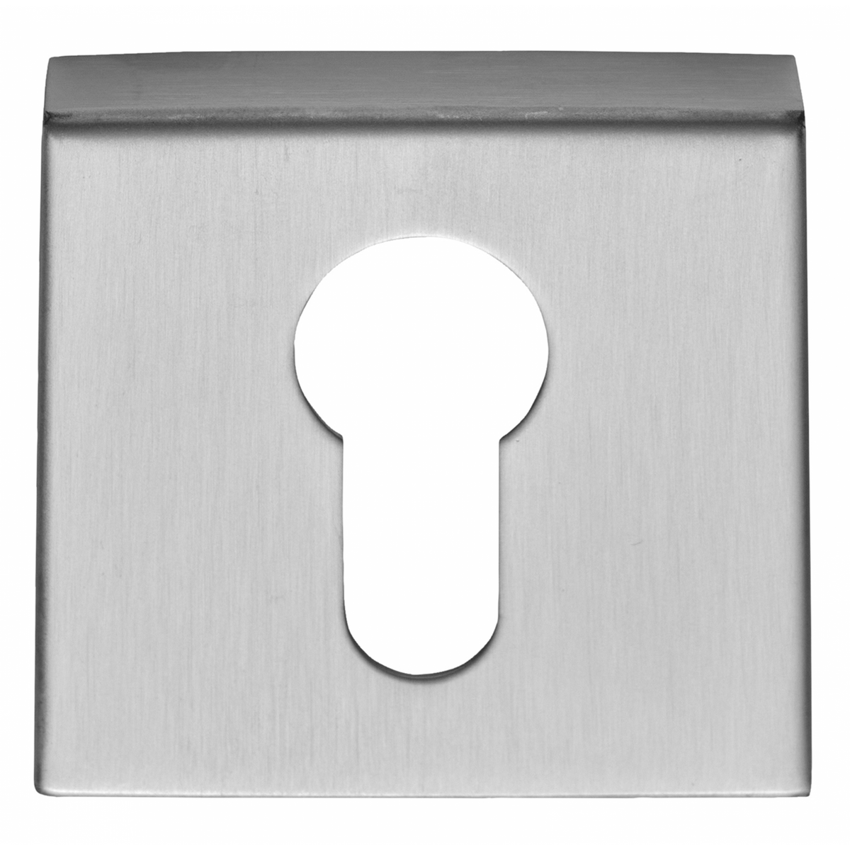 Formani cilinderplaatje BASIC BSQY53 RVS mat – vooraanzicht