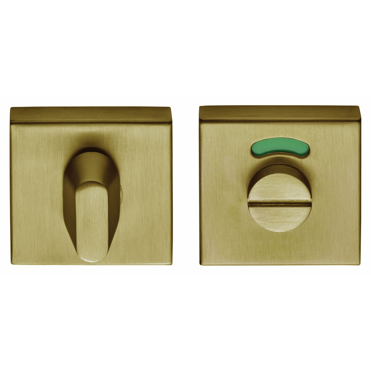 Formani Toiletgarnituur BASIC BSQWC53 PVD Mat Goud – vooraanzicht