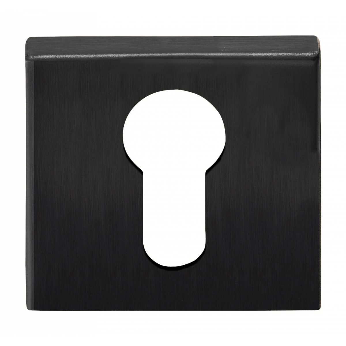 Formani cilinderplaatje BASIC BSQY53 PVD Gunmetal – vooraanzicht