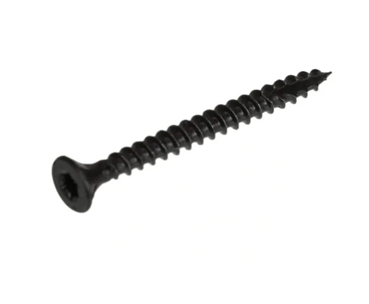 Blackline scharnierschroef HCP zwart 4,5x40 mm platkop TX-20 – vooraanzicht