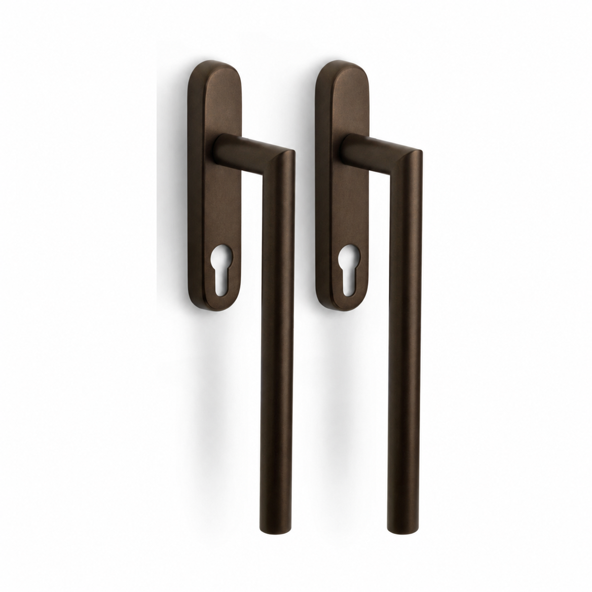 Formani LB230PA BASICS hefschuifdeurbeslag kruk/kruk brons - detail