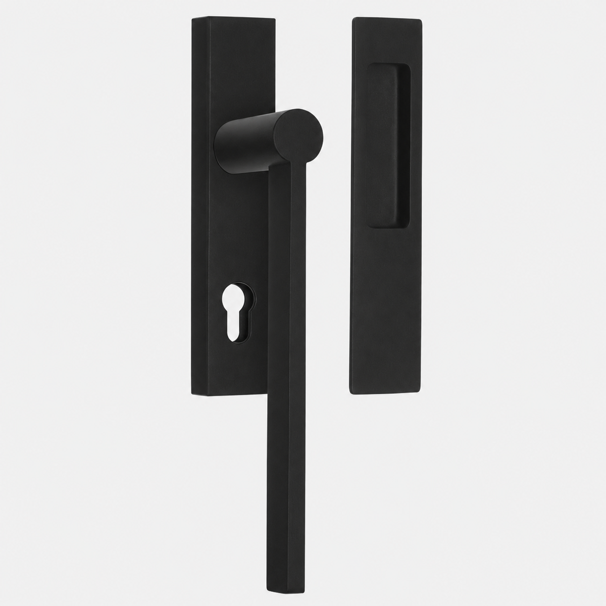 Formani EDGY EG230 hefschuifdeurbeslag mat zwart detail