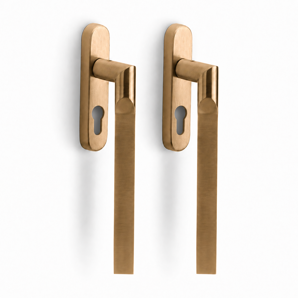 Formani RIVIO GL231PA hefschuifdeurbeslag PVD licht brons - detail