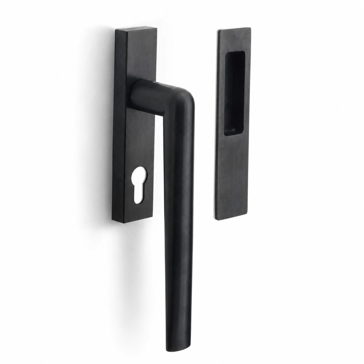 Formani INC PBI230 hefschuifdeurbeslag mat zwart – detail