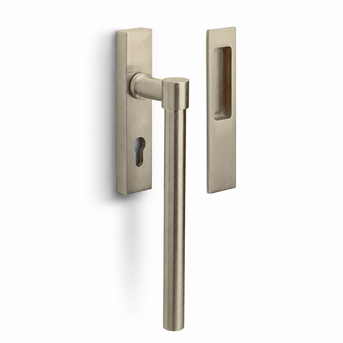Formani ONE PB230 hefschuifdeurbeslag PVD champagne detail