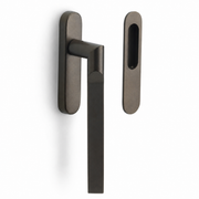 FORMANI GL231 hefschuifdeurbeslag brons vooraanzicht