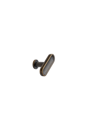 Furnipart meubelknop Chateau T 555220052 antiek bruin vooraanzicht