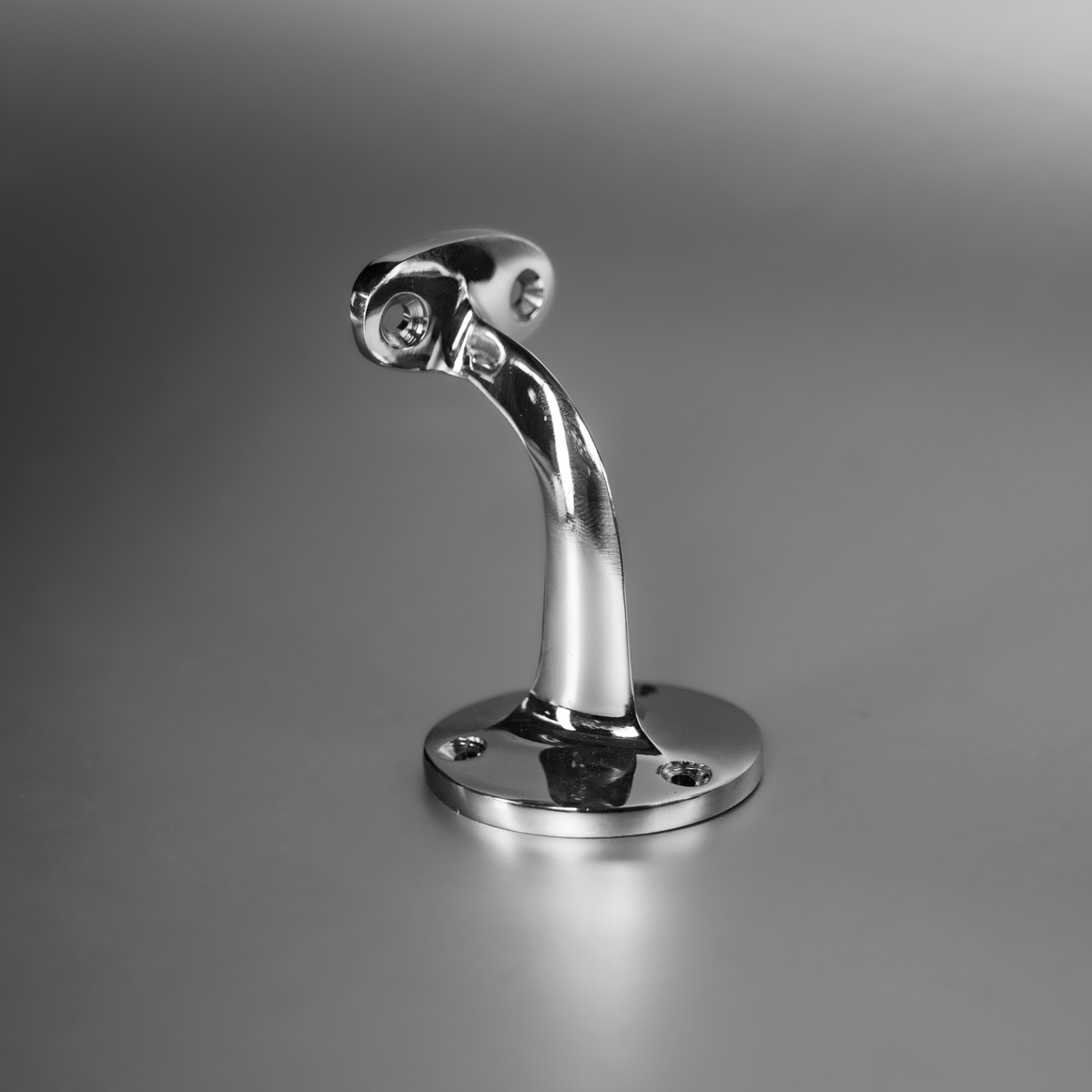 Intersteel | Leuninghouder opschroevend hol | Chroom