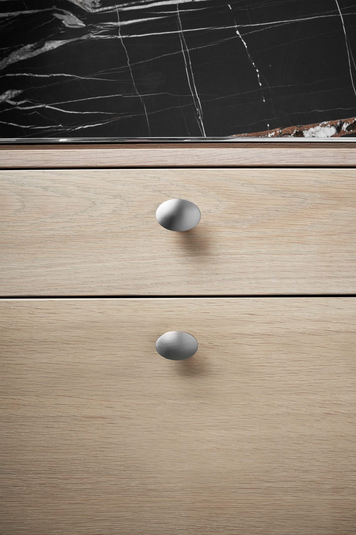 Furnipart Meubelknop Koepel inox look detail