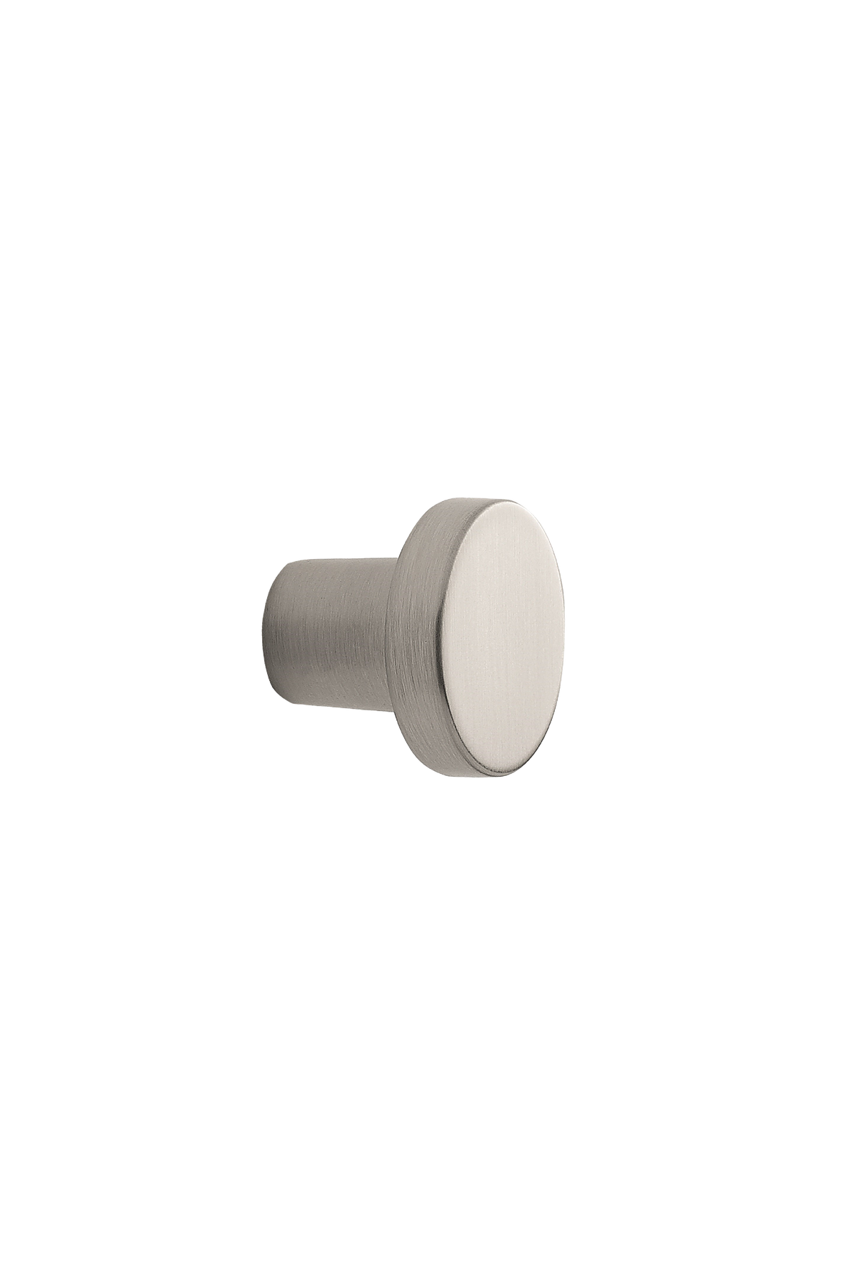 Furnipart meubelknop Punt inox-look vooraanzicht