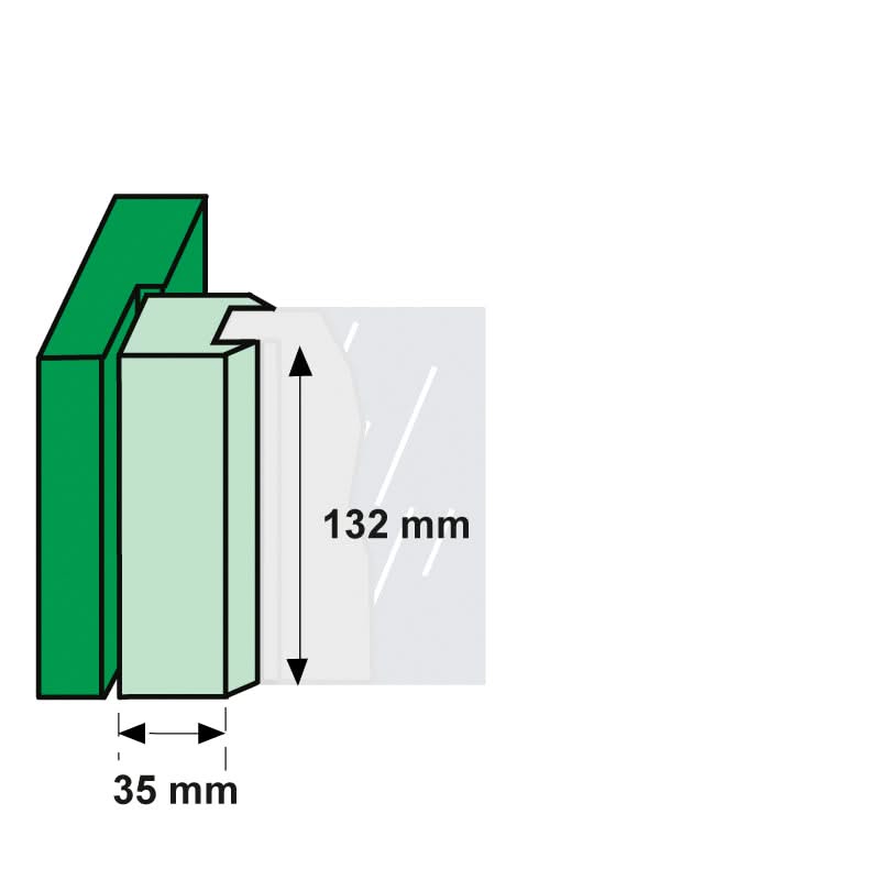 AXA raamsluiting 3308 met drukknop - productfoto 6