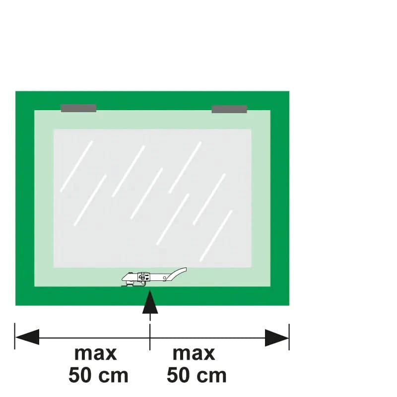 AXA Flex Security Wit rood/wit-indicator