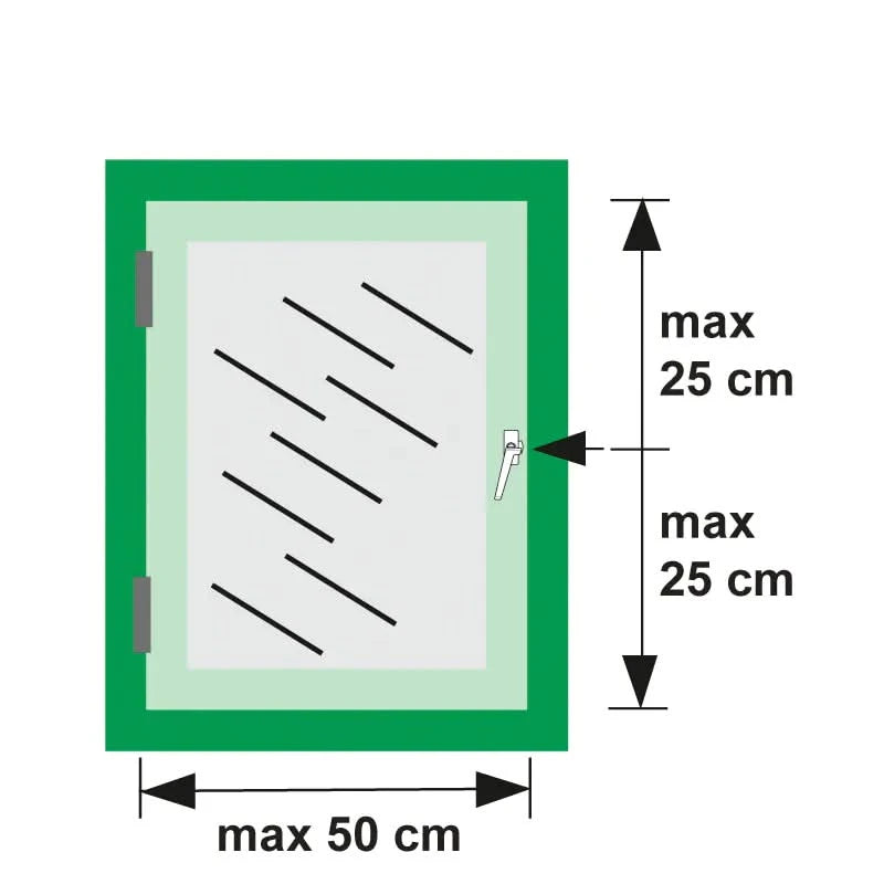 AXA raamsluiting 3308 wit – productafbeelding