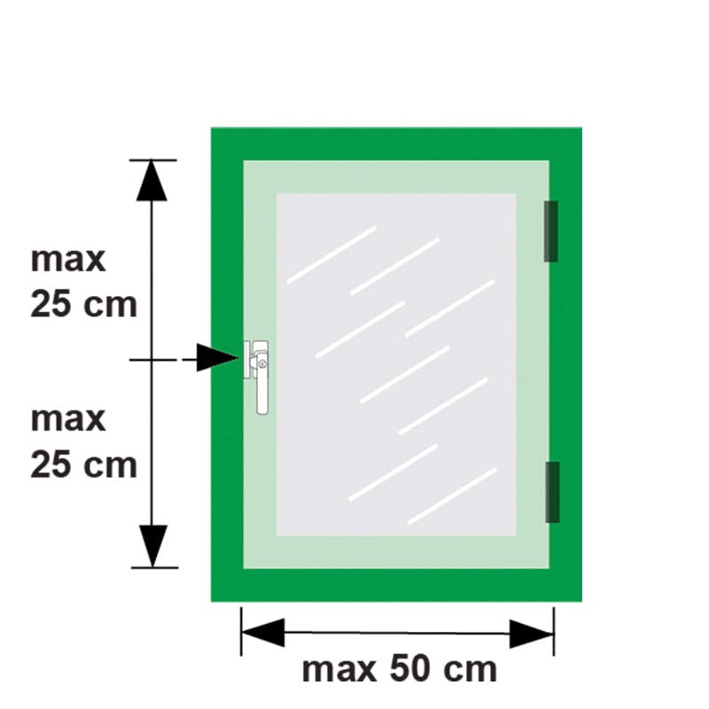 AXA veiligheids raamsluiting 3329 rechts - productfoto 3