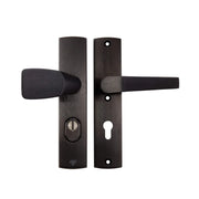 AXA Premium veiligheidsbeslag Wing-knop kruk Arrow PC72 aluminium vooraanzicht