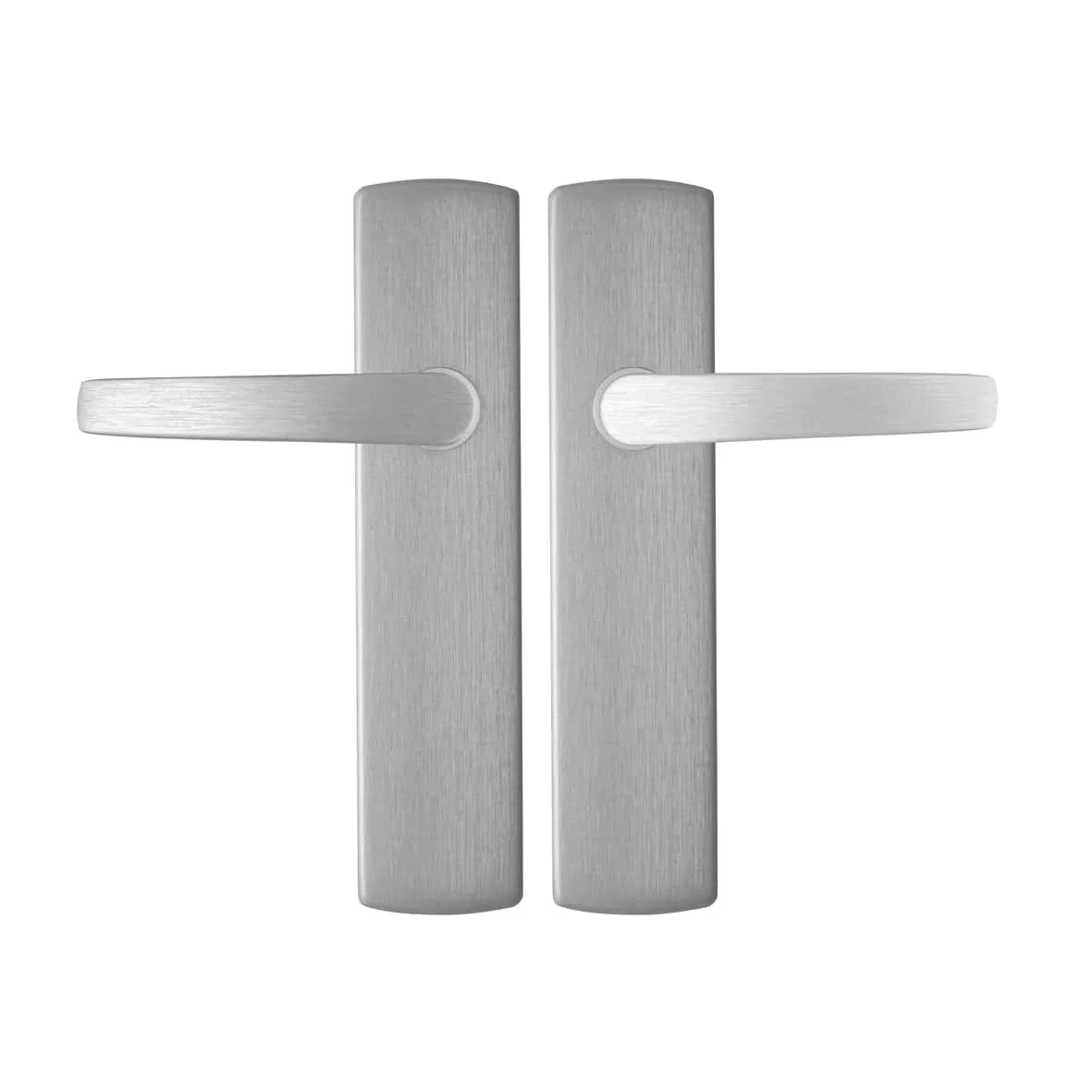 AXA Curve klik-kruk Curve aluminium blind schild – vooraanzicht