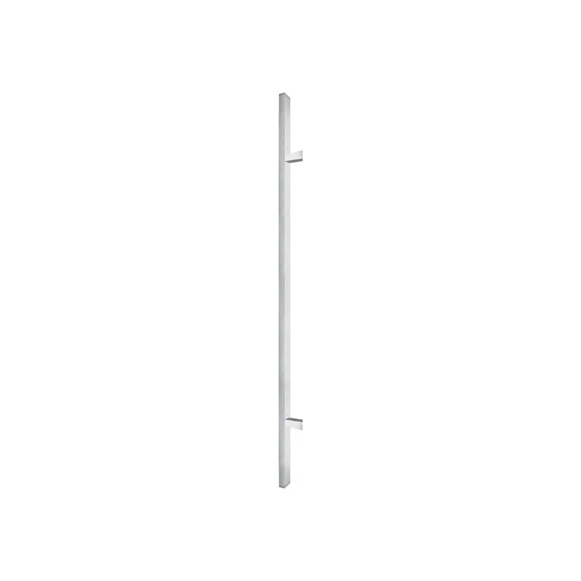 AXA deurgreep Amsterdam schuin 1200 mm aluminium vooraanzicht