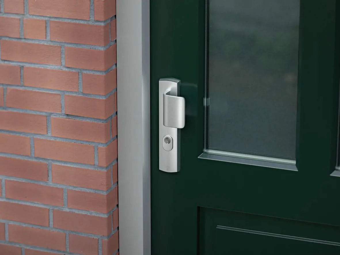 AXA Curve Plus veiligheidsbeslag aluminium buitenschild