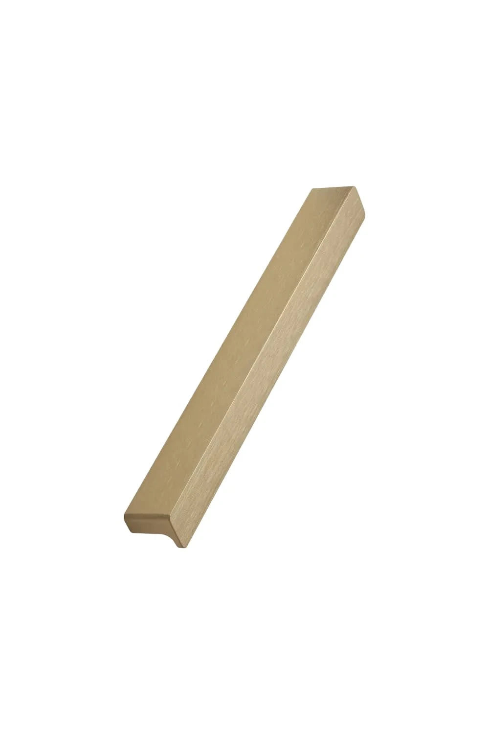 Furnipart Elan Handle meubelgreep geborsteld messing vooraanzicht
