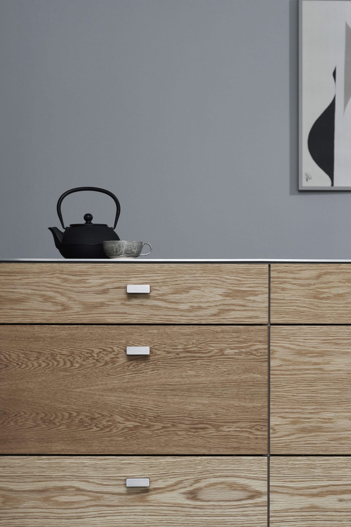 Furnipart Meubelknop Elan knop inox look detail